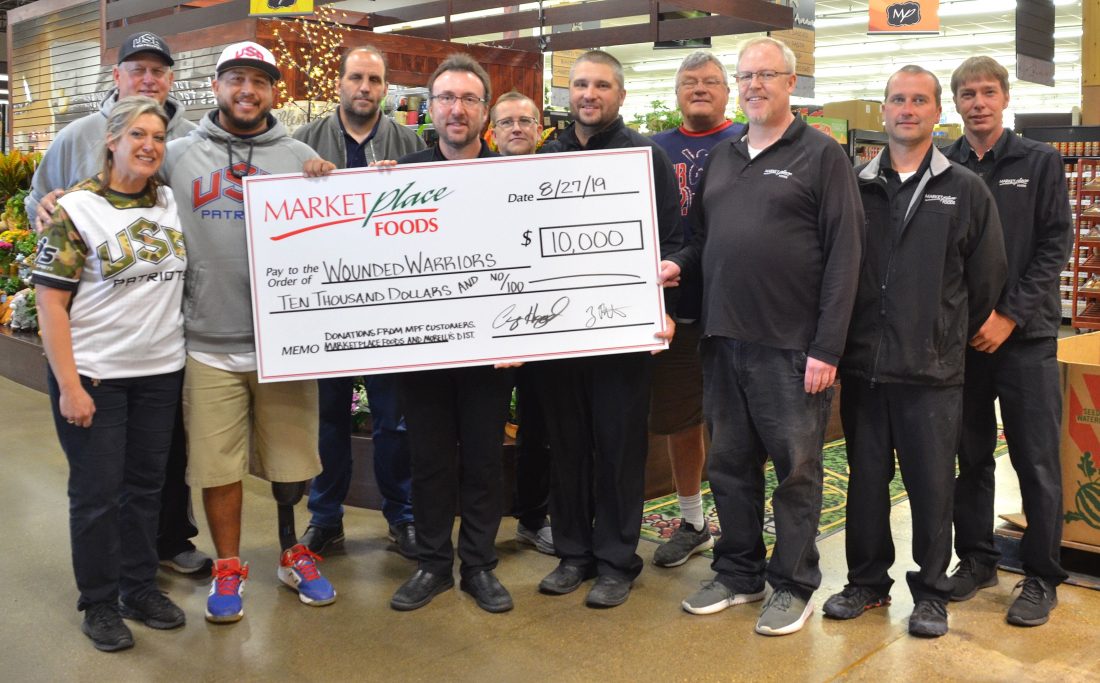 10,000 donation goes to wounded warriors team for Kids Camp News